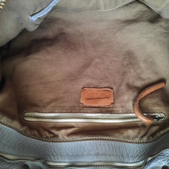 Free People Sorrento Convertible Backpack In Distressed Grey - Picture 5 of 9